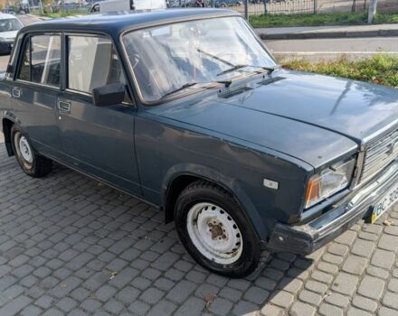 Зеленый ВАЗ 2107, объемом двигателя 1.5 л и пробегом 23 тыс. км за 1100 $, фото 1 на Automoto.ua