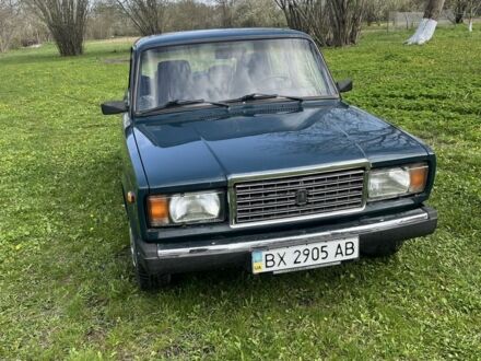ВАЗ 2107 2005 у Каменце-Подольском на Automoto.ua Зелений ВАЗ 2107, об'ємом двигуна 1.5 л та пробігом 87 тис. км за 1500 $, фото 1 на Automoto.ua