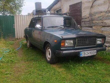 Зеленый ВАЗ 2107, объемом двигателя 0 л и пробегом 99 тыс. км за 678 $, фото 1 на Automoto.ua