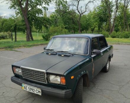 Зеленый ВАЗ 2107, объемом двигателя 0 л и пробегом 150 тыс. км за 1000 $, фото 1 на Automoto.ua
