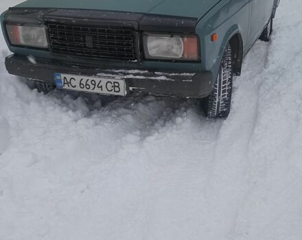 Зелений ВАЗ 2107, об'ємом двигуна 1 л та пробігом 200 тис. км за 350 $, фото 1 на Automoto.ua