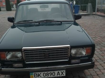 Зеленый ВАЗ 2107, объемом двигателя 1.5 л и пробегом 87 тыс. км за 1450 $, фото 1 на Automoto.ua