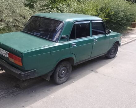 Зеленый ВАЗ 2107, объемом двигателя 1.5 л и пробегом 52 тыс. км за 1500 $, фото 1 на Automoto.ua