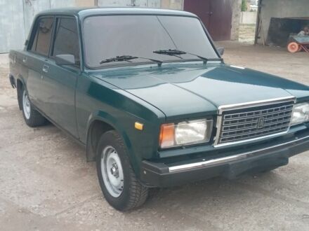 Зеленый ВАЗ 2107, объемом двигателя 1.5 л и пробегом 106 тыс. км за 1438 $, фото 1 на Automoto.ua