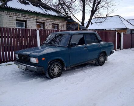 Зелений ВАЗ 2107, об'ємом двигуна 1.5 л та пробігом 160 тис. км за 650 $, фото 1 на Automoto.ua