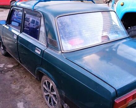 Зеленый ВАЗ 2107, объемом двигателя 1.3 л и пробегом 105 тыс. км за 1200 $, фото 1 на Automoto.ua