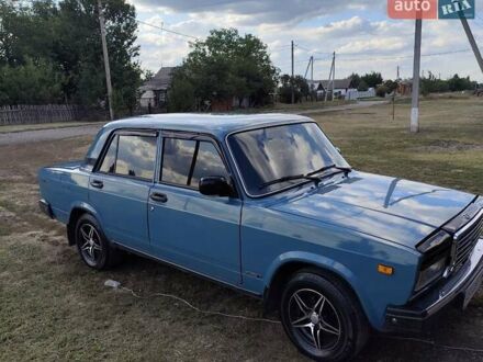 Зеленый ВАЗ 2107, объемом двигателя 1.5 л и пробегом 168 тыс. км за 1500 $, фото 1 на Automoto.ua