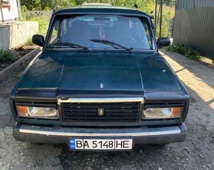 Зелений ВАЗ 2107, об'ємом двигуна 1.5 л та пробігом 80 тис. км за 852 $, фото 1 на Automoto.ua