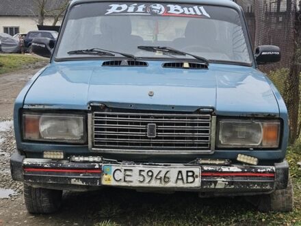 Зеленый ВАЗ 2107, объемом двигателя 1.5 л и пробегом 155 тыс. км за 403 $, фото 1 на Automoto.ua