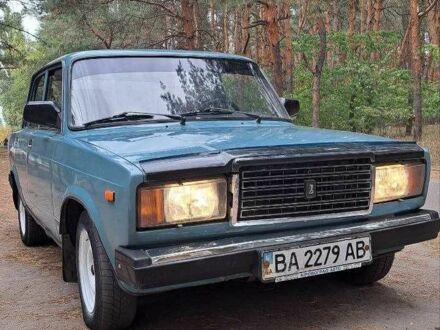 Зеленый ВАЗ 2107, объемом двигателя 1.5 л и пробегом 121 тыс. км за 1050 $, фото 1 на Automoto.ua