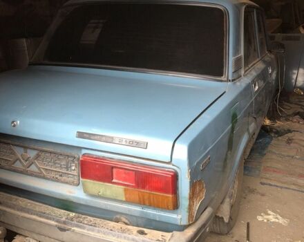 Зеленый ВАЗ 2107, объемом двигателя 1.5 л и пробегом 60 тыс. км за 310 $, фото 1 на Automoto.ua