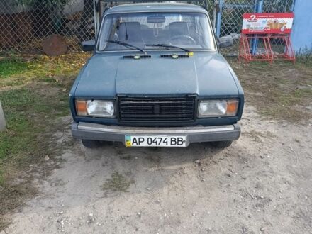 Зеленый ВАЗ 2107, объемом двигателя 1.5 л и пробегом 142 тыс. км за 480 $, фото 1 на Automoto.ua