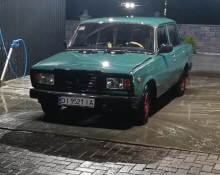 Зеленый ВАЗ 2107, объемом двигателя 1.5 л и пробегом 83 тыс. км за 500 $, фото 1 на Automoto.ua