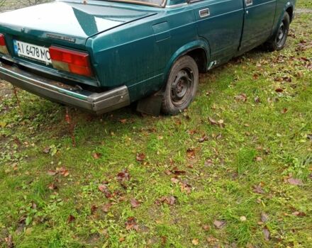 Зелений ВАЗ 2107, об'ємом двигуна 1.5 л та пробігом 250 тис. км за 800 $, фото 1 на Automoto.ua