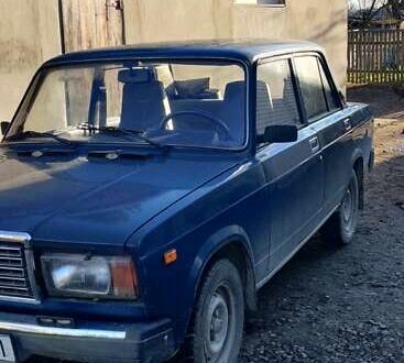 Зеленый ВАЗ 2107, объемом двигателя 1.6 л и пробегом 77 тыс. км за 1200 $, фото 1 на Automoto.ua