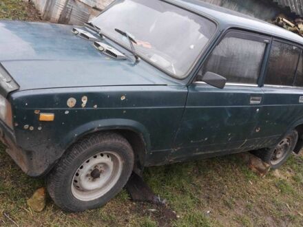 Зелений ВАЗ 2107, об'ємом двигуна 3 л та пробігом 1000 тис. км за 297 $, фото 1 на Automoto.ua