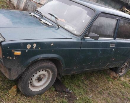 Зеленый ВАЗ 2107, объемом двигателя 3 л и пробегом 1000 тыс. км за 297 $, фото 1 на Automoto.ua