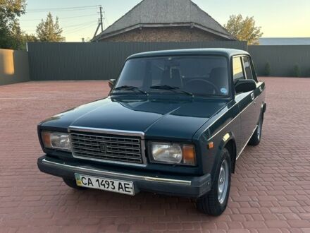 Зеленый ВАЗ 2107, объемом двигателя 0 л и пробегом 127 тыс. км за 1150 $, фото 1 на Automoto.ua
