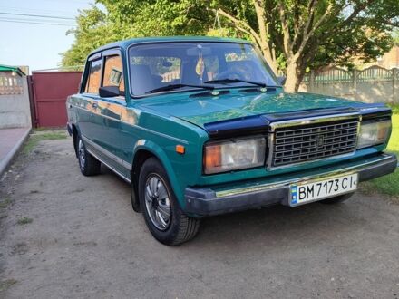 Зеленый ВАЗ 2107, объемом двигателя 1.5 л и пробегом 102 тыс. км за 1500 $, фото 1 на Automoto.ua