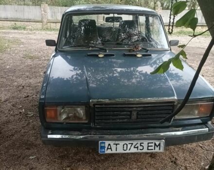 Зелений ВАЗ 2107, об'ємом двигуна 1.5 л та пробігом 10 тис. км за 550 $, фото 1 на Automoto.ua