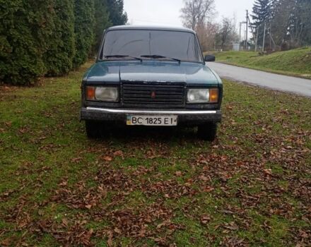 Зеленый ВАЗ 2107, объемом двигателя 1.5 л и пробегом 50 тыс. км за 255 $, фото 1 на Automoto.ua