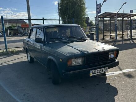 Зеленый ВАЗ 2107, объемом двигателя 1.5 л и пробегом 85 тыс. км за 700 $, фото 1 на Automoto.ua