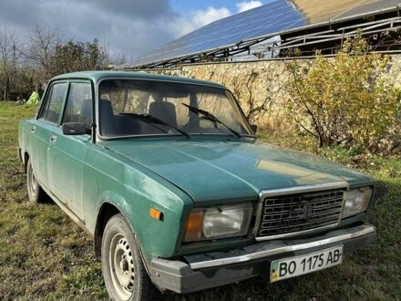 Зеленый ВАЗ 2107, объемом двигателя 1.5 л и пробегом 70 тыс. км за 500 $, фото 1 на Automoto.ua