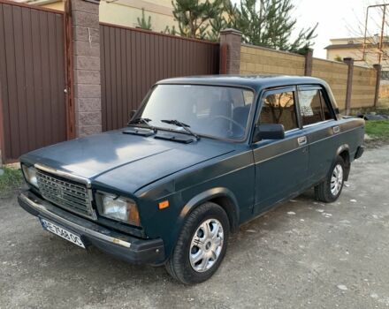 Зеленый ВАЗ 2107, объемом двигателя 1.5 л и пробегом 200 тыс. км за 713 $, фото 1 на Automoto.ua