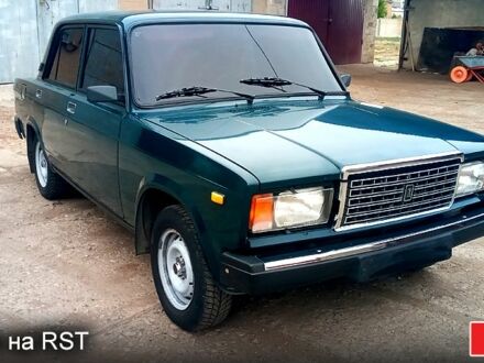 Зеленый ВАЗ 2107, объемом двигателя 1.5 л и пробегом 106 тыс. км за 1450 $, фото 1 на Automoto.ua