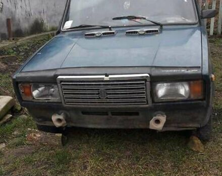 Зеленый ВАЗ 2107, объемом двигателя 3 л и пробегом 1000 тыс. км за 297 $, фото 1 на Automoto.ua