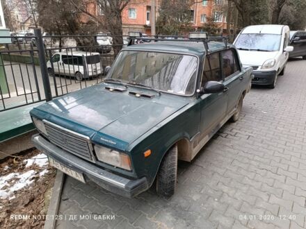 Зелений ВАЗ 2107, об'ємом двигуна 1 л та пробігом 189 тис. км за 550 $, фото 1 на Automoto.ua