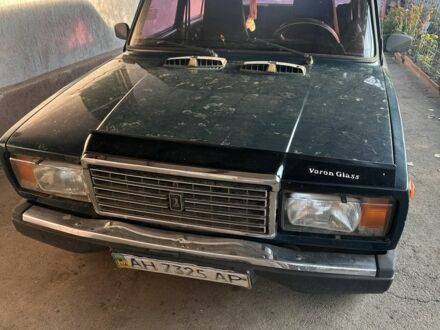 Зеленый ВАЗ 2107, объемом двигателя 1.5 л и пробегом 3 тыс. км за 597 $, фото 1 на Automoto.ua