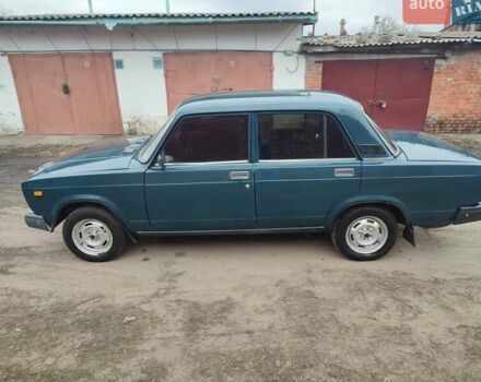 Зеленый ВАЗ 2107, объемом двигателя 1.5 л и пробегом 98 тыс. км за 2100 $, фото 1 на Automoto.ua