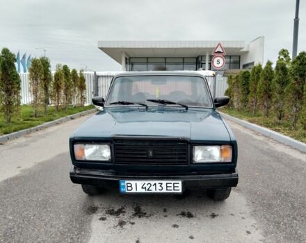 Зелений ВАЗ 2107, об'ємом двигуна 1.5 л та пробігом 100 тис. км за 651 $, фото 1 на Automoto.ua
