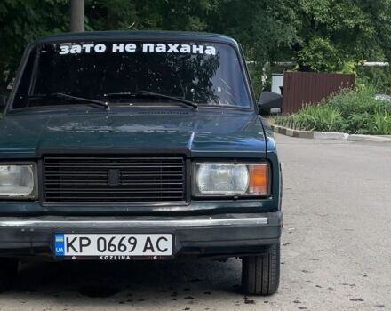 Зеленый ВАЗ 2107, объемом двигателя 1.5 л и пробегом 85 тыс. км за 999 $, фото 1 на Automoto.ua