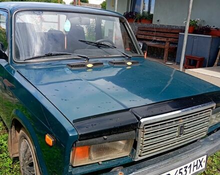 Зеленый ВАЗ 2107, объемом двигателя 1.5 л и пробегом 0 тыс. км за 1100 $, фото 1 на Automoto.ua