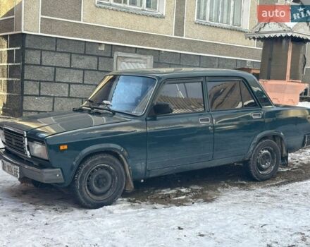 Зелений ВАЗ 2107, об'ємом двигуна 1.5 л та пробігом 75 тис. км за 1299 $, фото 1 на Automoto.ua