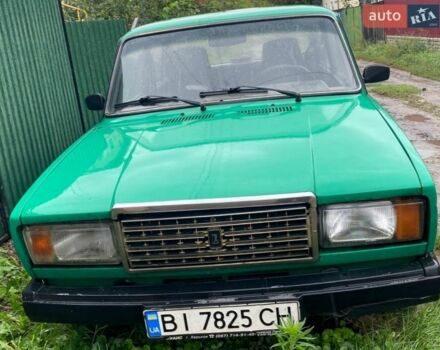 Зелений ВАЗ 2107, об'ємом двигуна 1.45 л та пробігом 69 тис. км за 750 $, фото 1 на Automoto.ua