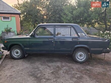 Зеленый ВАЗ 2107, объемом двигателя 1.45 л и пробегом 115 тыс. км за 1500 $, фото 1 на Automoto.ua