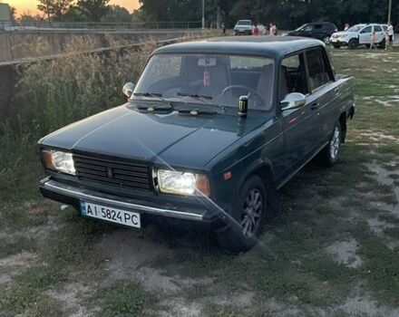 Зеленый ВАЗ 2107, объемом двигателя 1.5 л и пробегом 200 тыс. км за 1400 $, фото 1 на Automoto.ua
