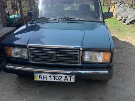 Зелений ВАЗ 2107, об'ємом двигуна 1.5 л та пробігом 82 тис. км за 1500 $, фото 1 на Automoto.ua