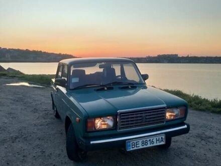 Зеленый ВАЗ 2107, объемом двигателя 1.5 л и пробегом 270 тыс. км за 900 $, фото 1 на Automoto.ua