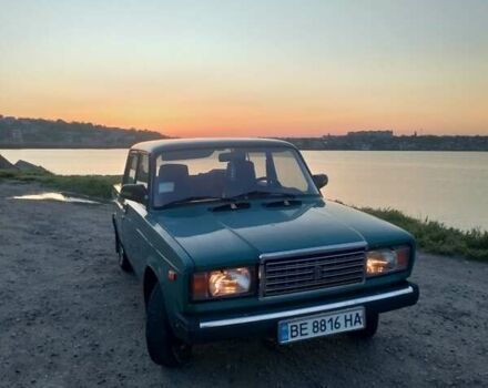 Зелений ВАЗ 2107, об'ємом двигуна 1.5 л та пробігом 270 тис. км за 900 $, фото 1 на Automoto.ua
