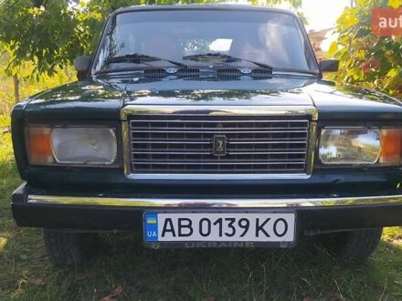 Зеленый ВАЗ 2107, объемом двигателя 1.45 л и пробегом 130 тыс. км за 1500 $, фото 1 на Automoto.ua