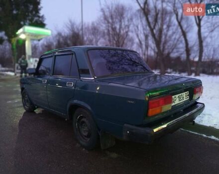Зелений ВАЗ 2107, об'ємом двигуна 1.5 л та пробігом 75 тис. км за 1500 $, фото 1 на Automoto.ua