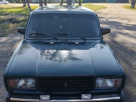 Зеленый ВАЗ 2107, объемом двигателя 1.5 л и пробегом 86 тыс. км за 1200 $, фото 1 на Automoto.ua