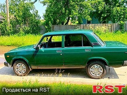 Зеленый ВАЗ 2107, объемом двигателя 1.5 л и пробегом 72 тыс. км за 714 $, фото 1 на Automoto.ua