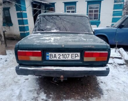 Зеленый ВАЗ 2107, объемом двигателя 1.5 л и пробегом 320 тыс. км за 450 $, фото 1 на Automoto.ua