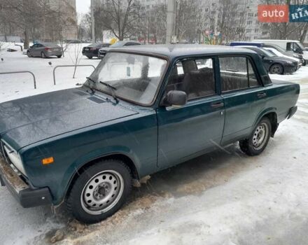 Зеленый ВАЗ 2107, объемом двигателя 1.5 л и пробегом 53 тыс. км за 1450 $, фото 1 на Automoto.ua