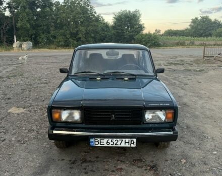 Зеленый ВАЗ 2107, объемом двигателя 1.5 л и пробегом 100 тыс. км за 1300 $, фото 1 на Automoto.ua